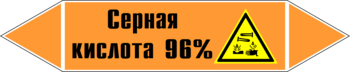 Маркировка трубопровода "серная кислота 96%" (k24, пленка, 358х74 мм)" - Маркировка трубопроводов - Маркировки трубопроводов "КИСЛОТА" - ohrana.inoy.org