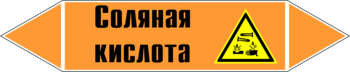 Маркировка трубопровода "соляная кислота" (k26, пленка, 716х148 мм)" - Маркировка трубопроводов - Маркировки трубопроводов "КИСЛОТА" - ohrana.inoy.org